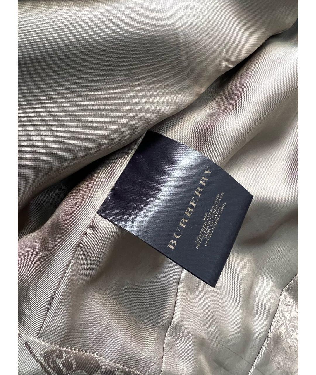 BURBERRY Кожаная куртка, фото 5