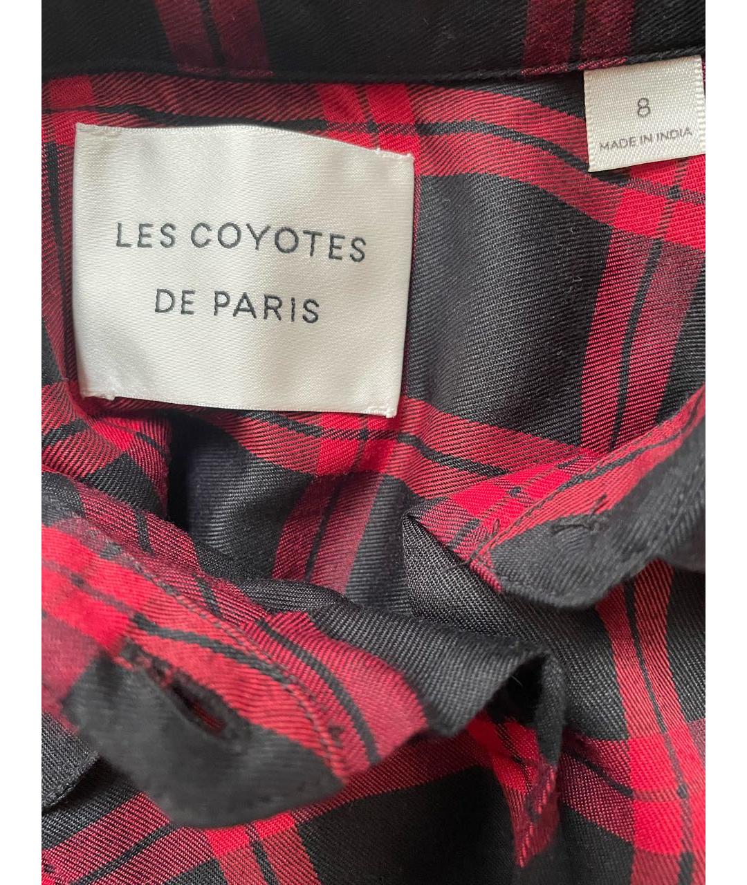 LES COYOTES DE PARIS Мульти вискозная рубашка/блузка, фото 3