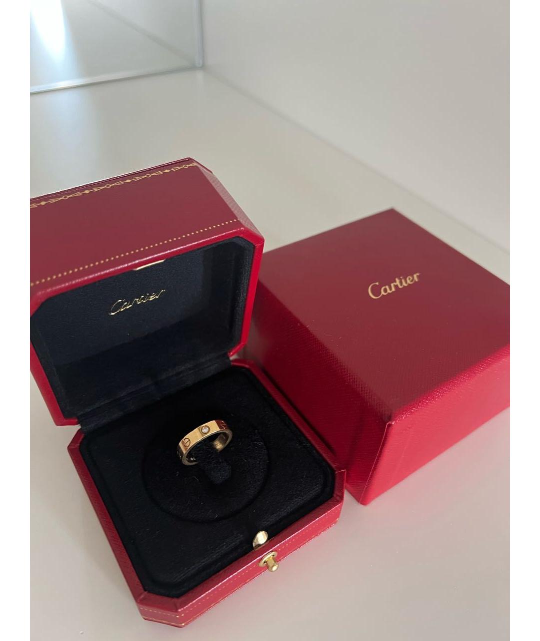 CARTIER Желтое кольцо из желтого золота, фото 3