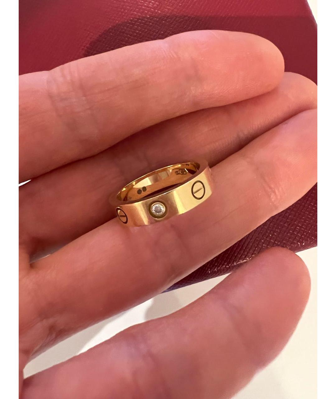CARTIER Желтое кольцо из желтого золота, фото 5