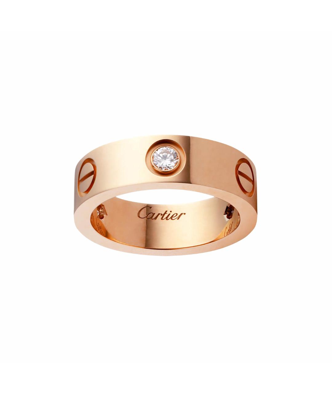 CARTIER Желтое кольцо из желтого золота, фото 1