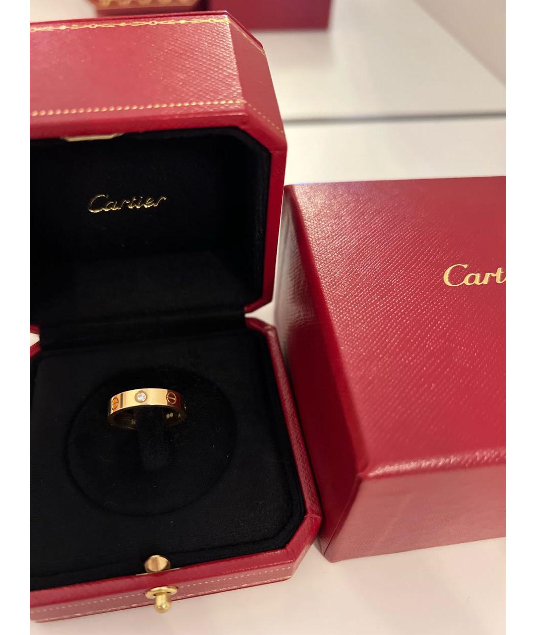 CARTIER Желтое кольцо из желтого золота, фото 4