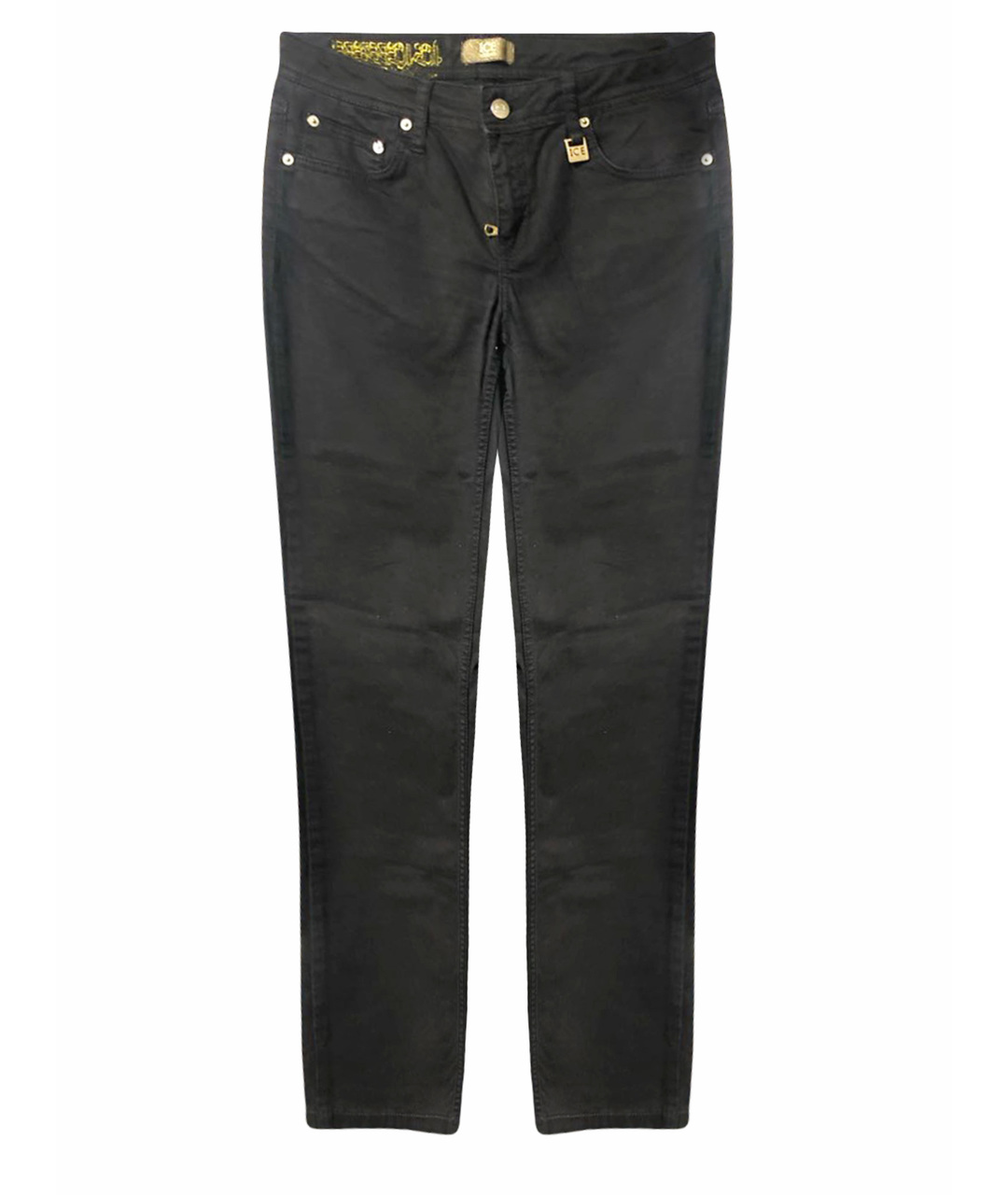 DSQUARED2 Черные хлопковые прямые джинсы, фото 1