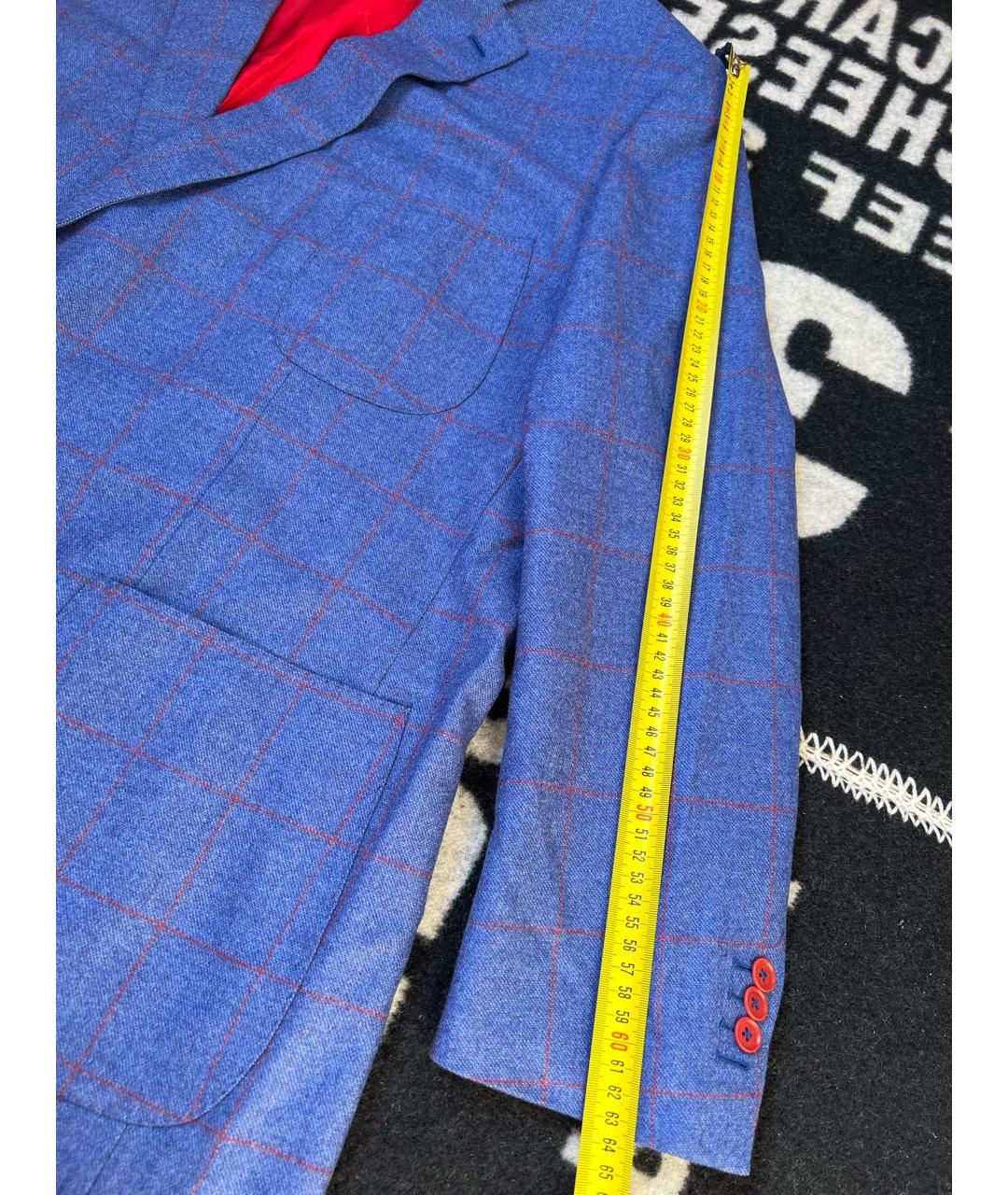 ISAIA Синий пиджак, фото 6