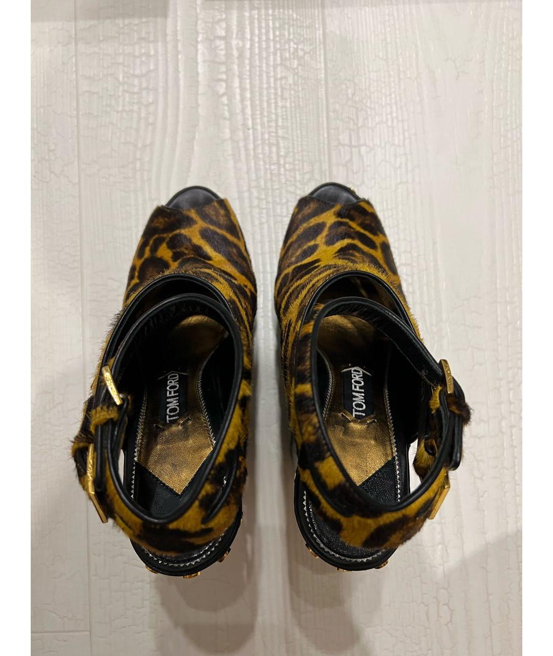 TOM FORD Кожаные босоножки, фото 3