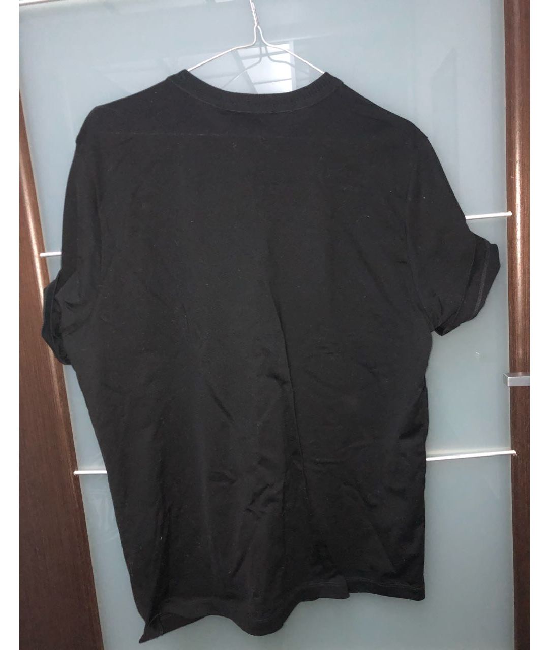 CARVEN Черная хлопковая футболка, фото 3