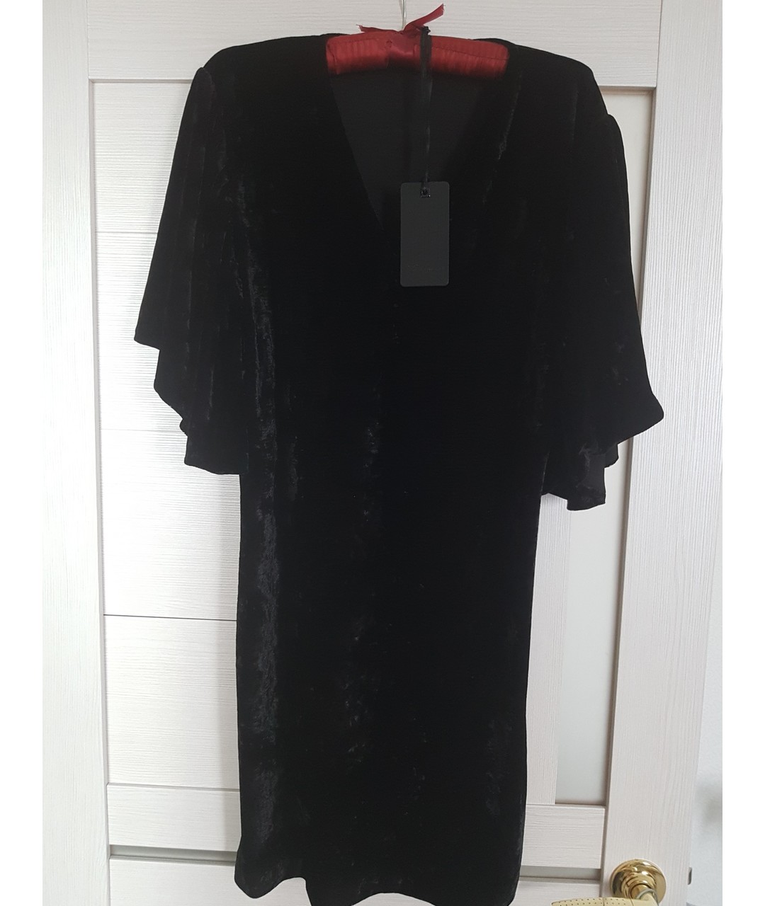 LES COPAINS Черное коктейльное платье, фото 4