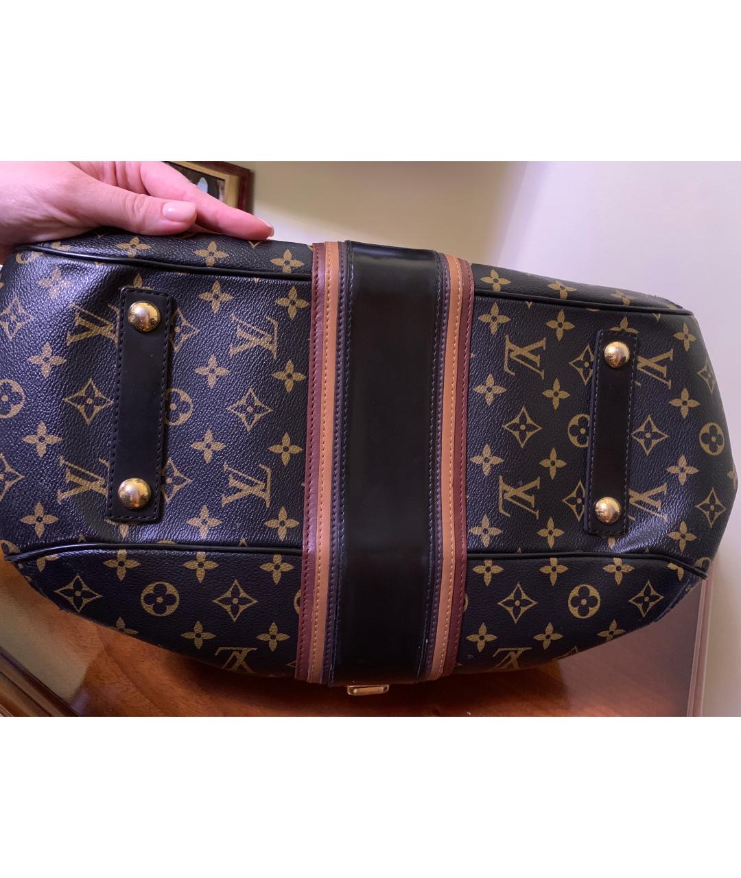 LOUIS VUITTON Кожаная сумка с короткими ручками, фото 5