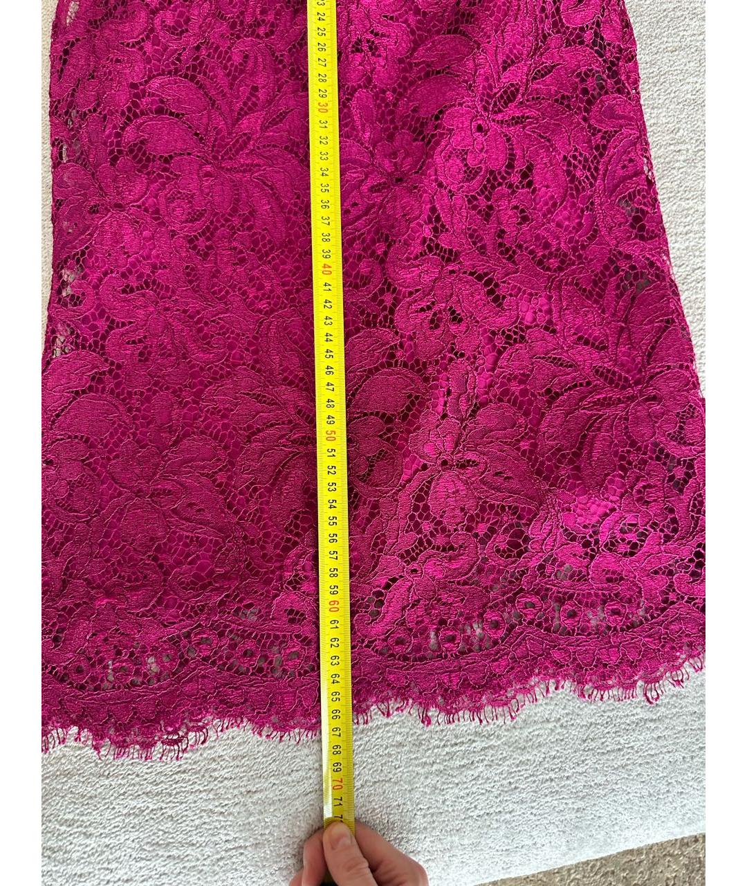 DOLCE & GABBANA VINTAGE Фиолетовая хлопковая майка, фото 5