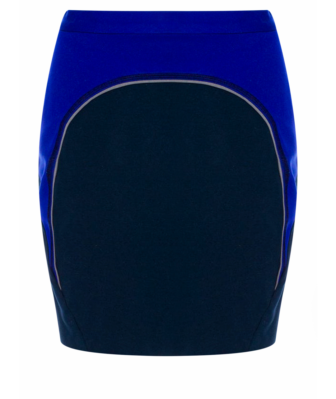 PROENZA SCHOULER Синяя вискозная юбка мини, фото 1