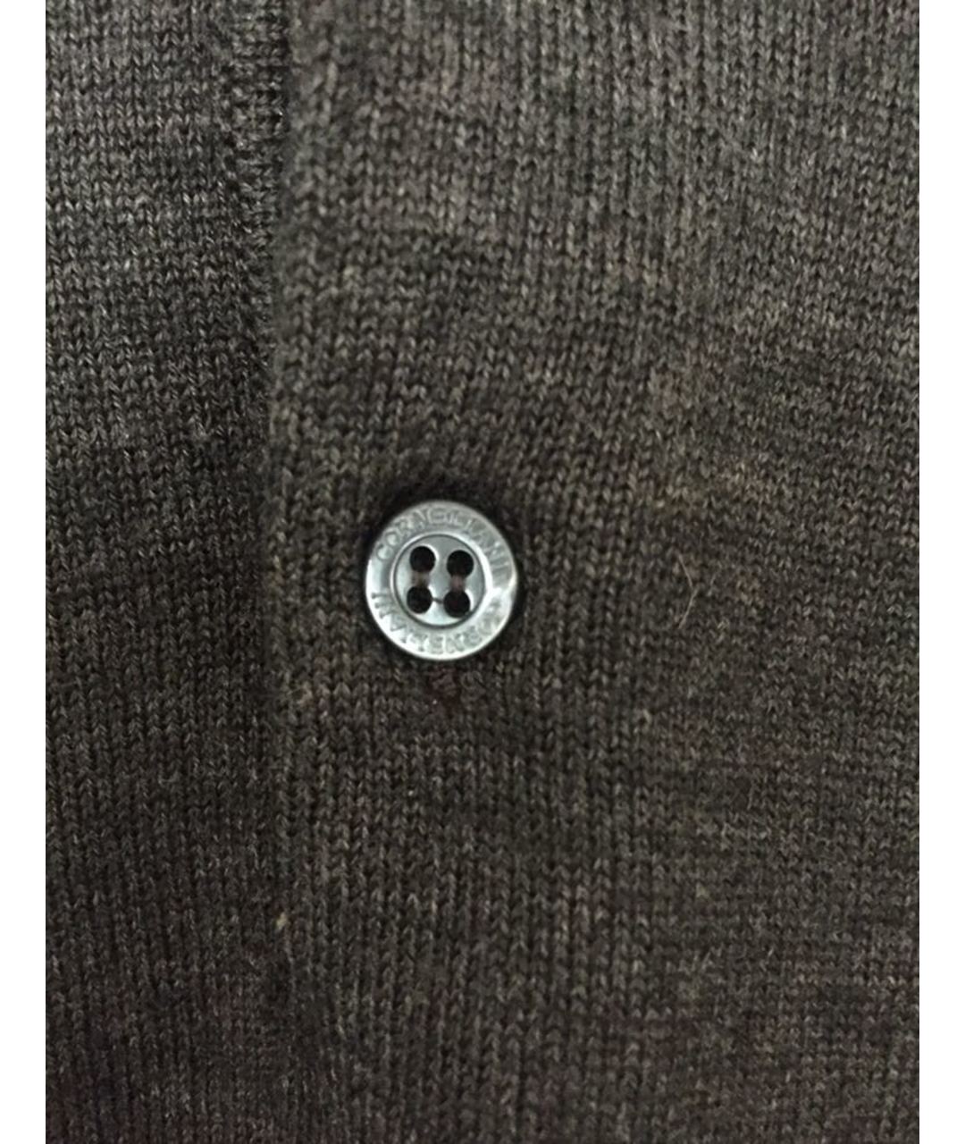 CORNELIANI Коричневый шерстяной джемпер / свитер, фото 4