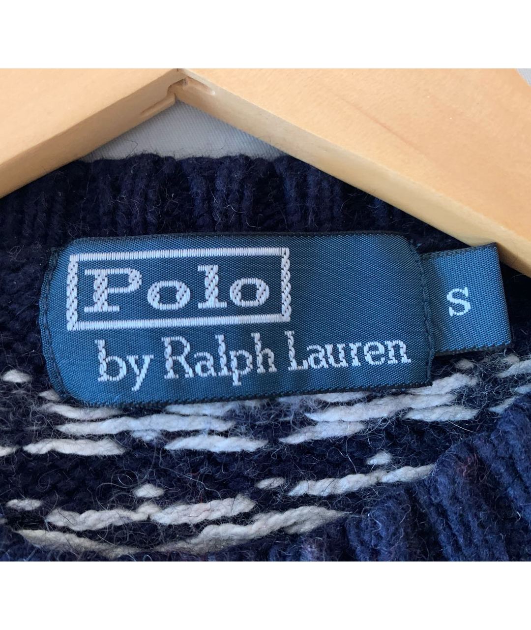 POLO RALPH LAUREN Темно-синий кашемировый джемпер / свитер, фото 3