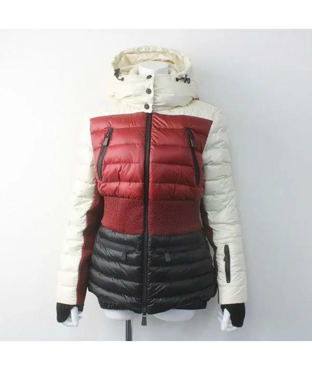 MONCLER GRENOBLE Белый пуховик, фото 2