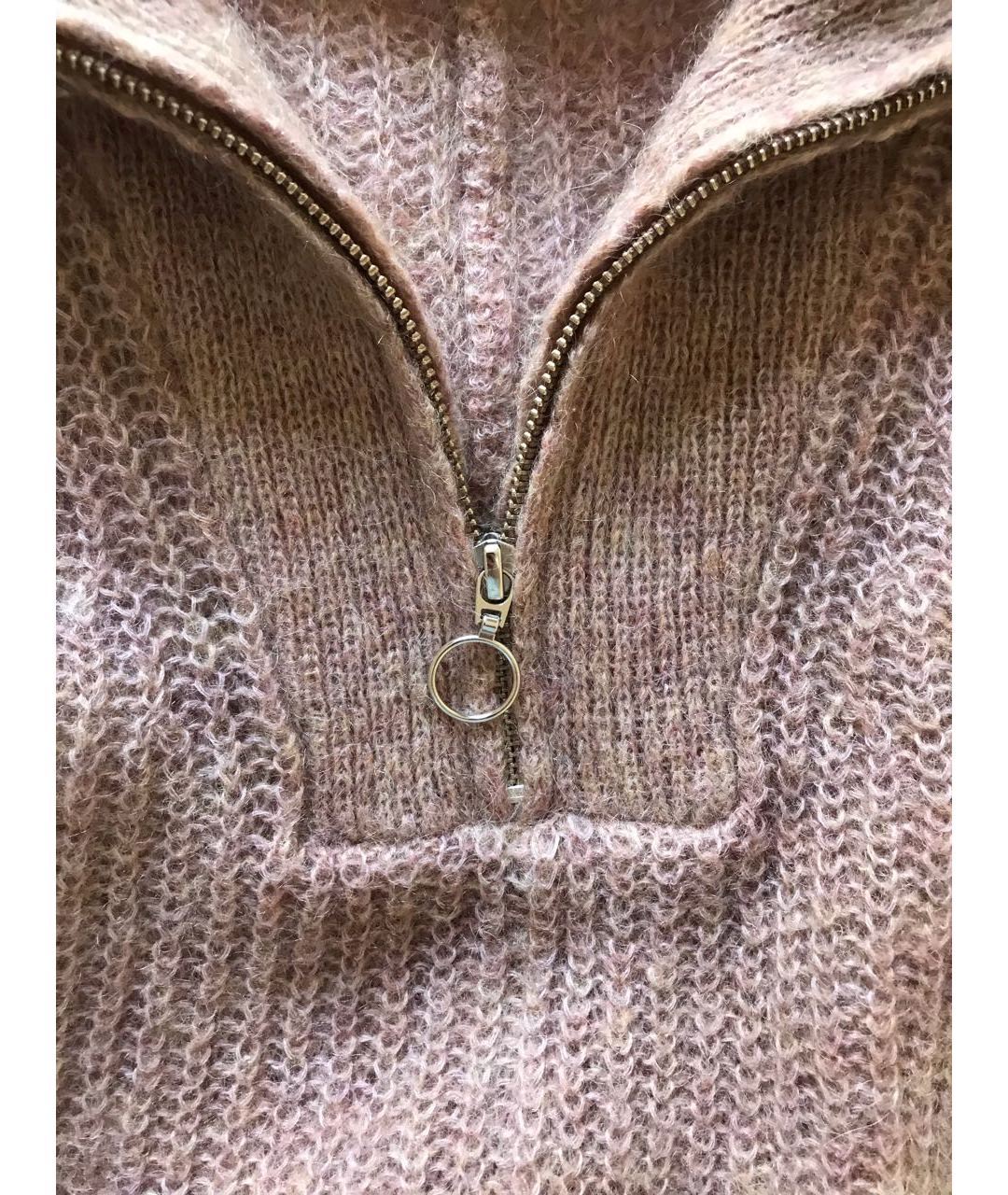 ISABEL MARANT ETOILE Розовый шерстяной джемпер / свитер, фото 3