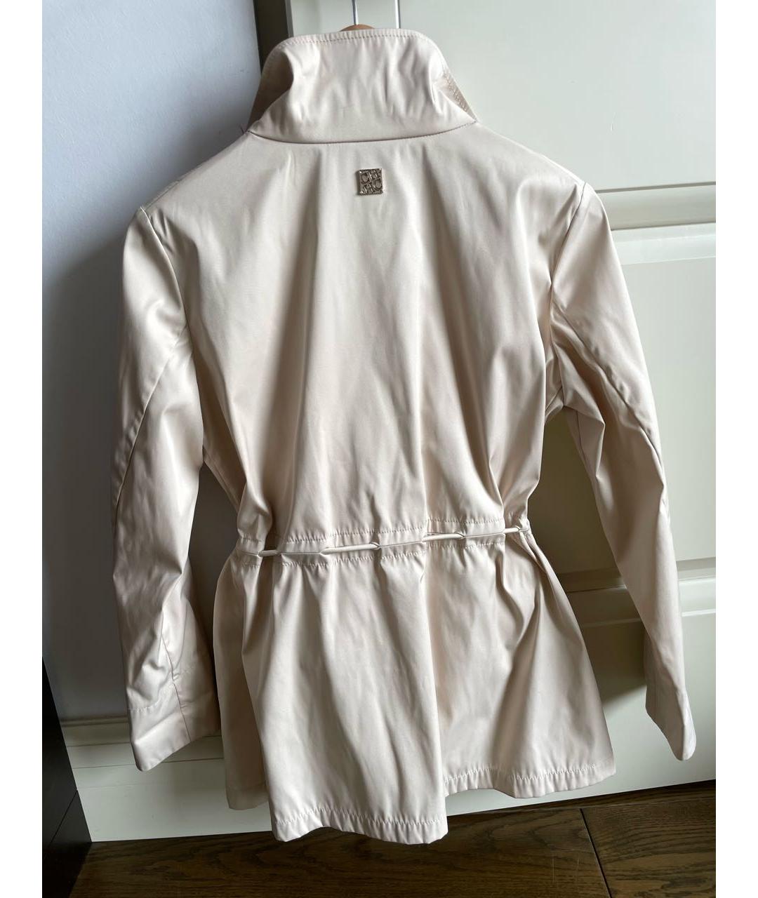 CH CAROLINA HERRERA Бежевая полиэстеровая куртка, фото 2