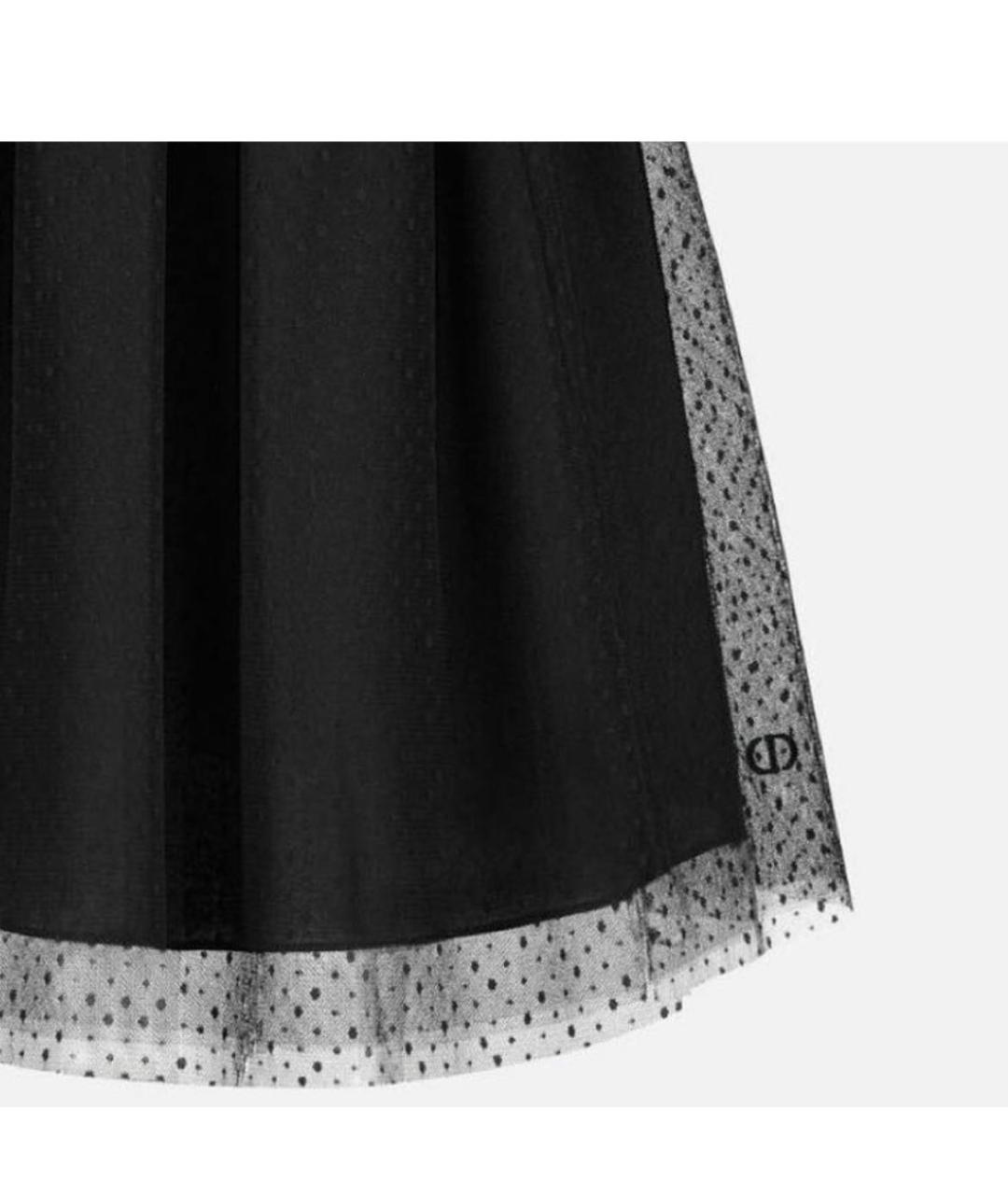 CHRISTIAN DIOR PRE-OWNED Черная юбка, фото 5