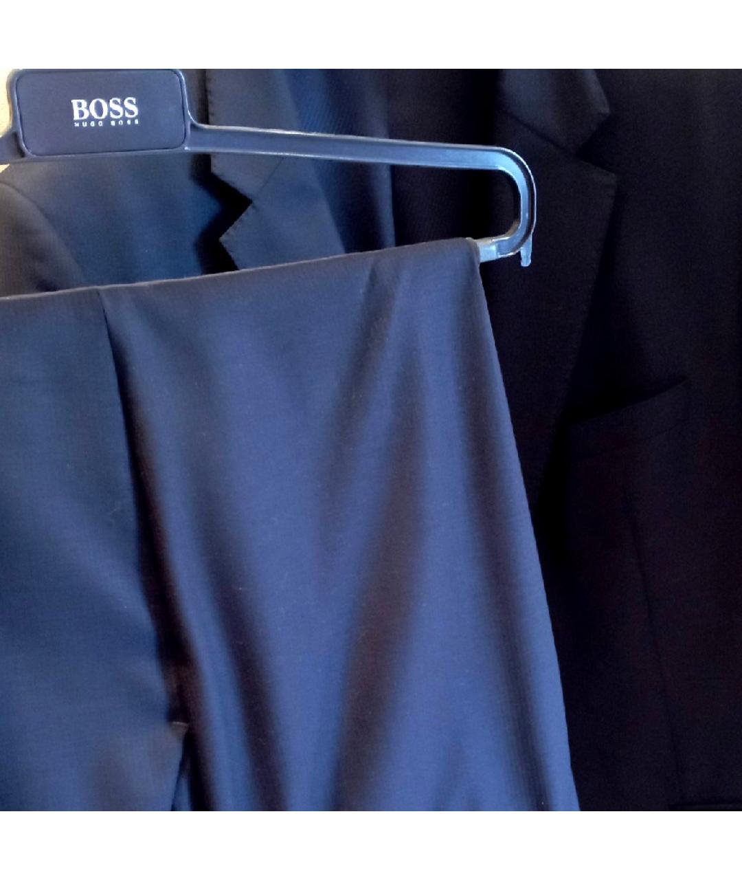 HUGO BOSS Черный классический костюм, фото 2