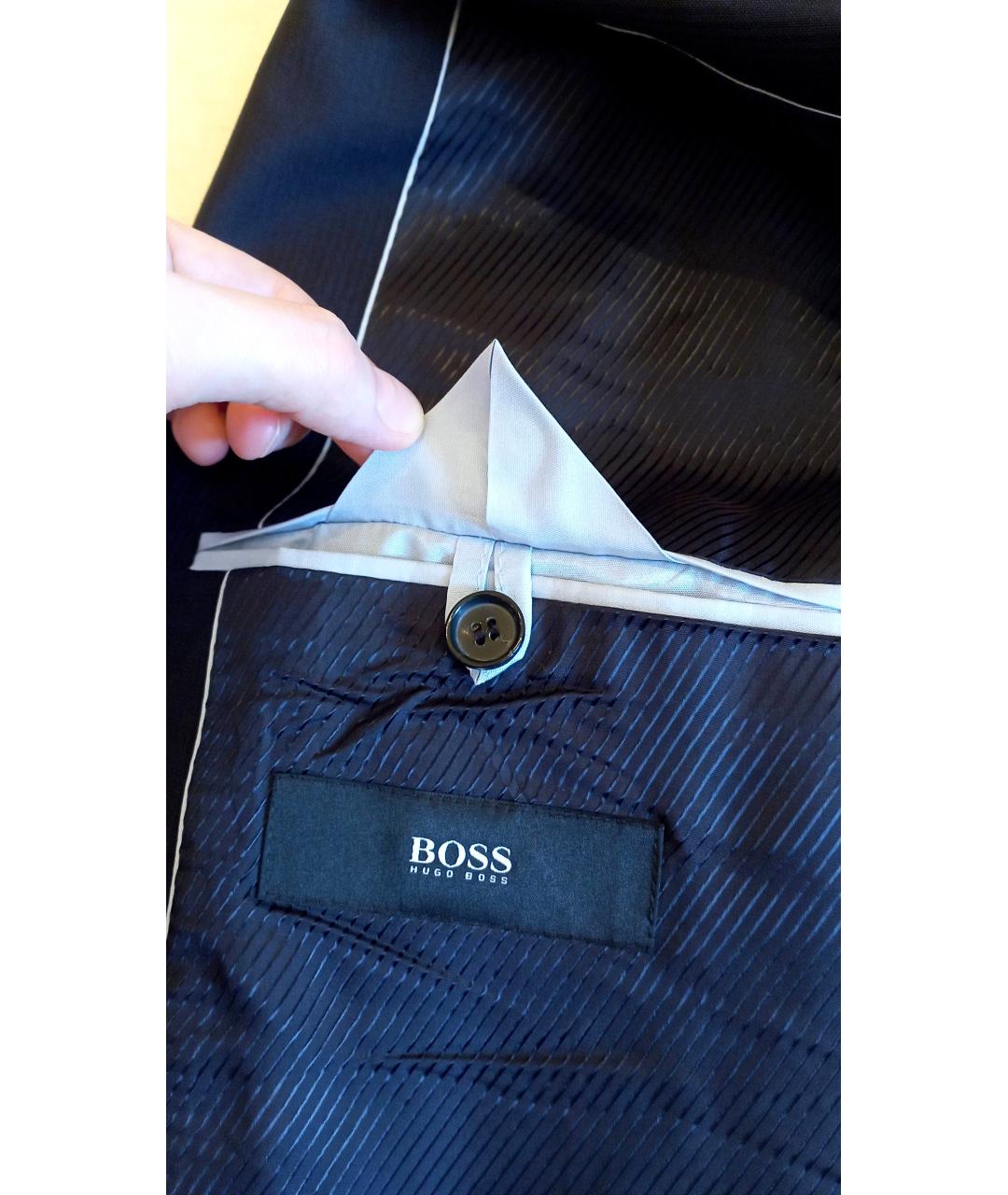 HUGO BOSS Черный классический костюм, фото 6