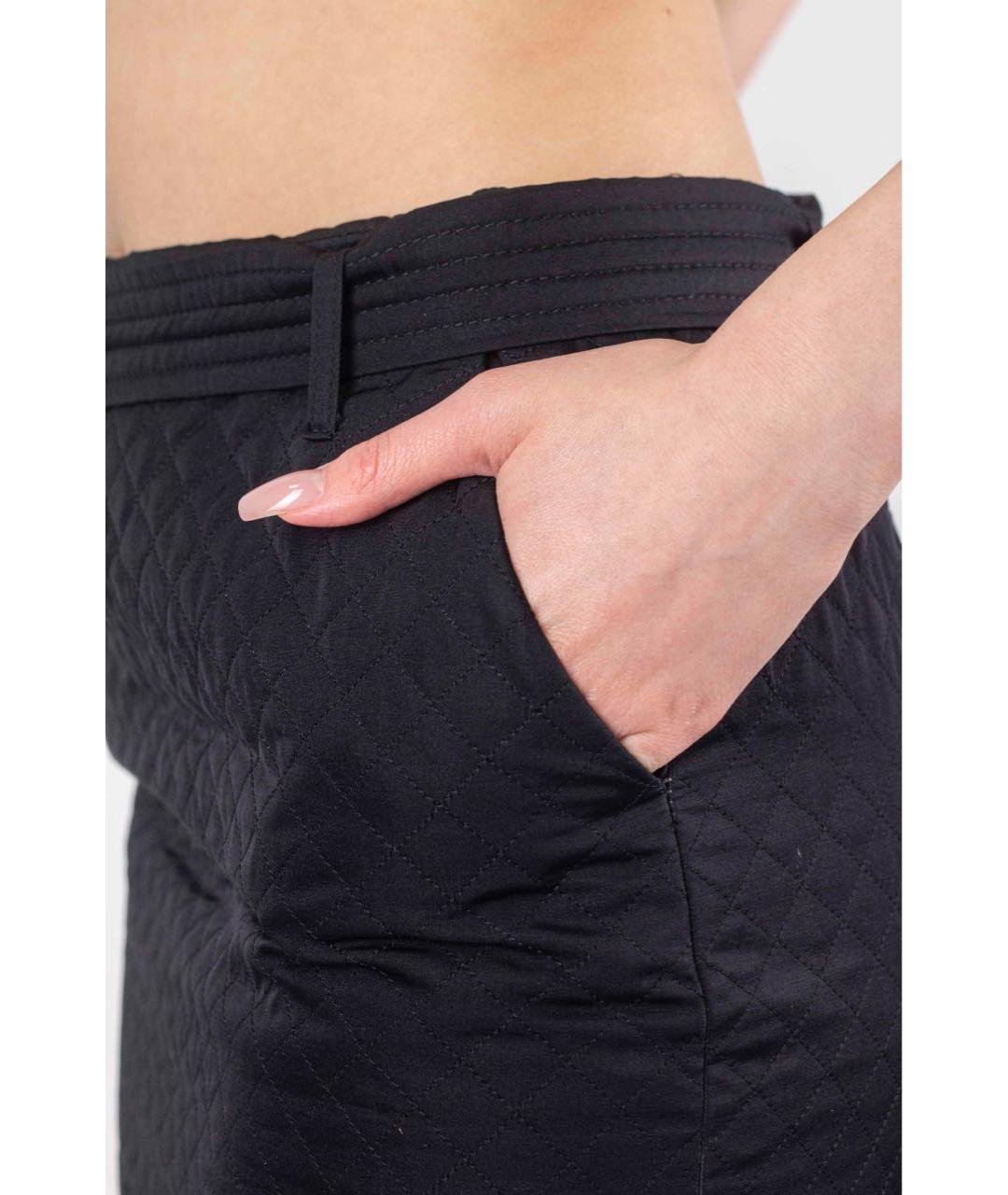 SALVATORE FERRAGAMO Черная шелковая юбка миди, фото 6
