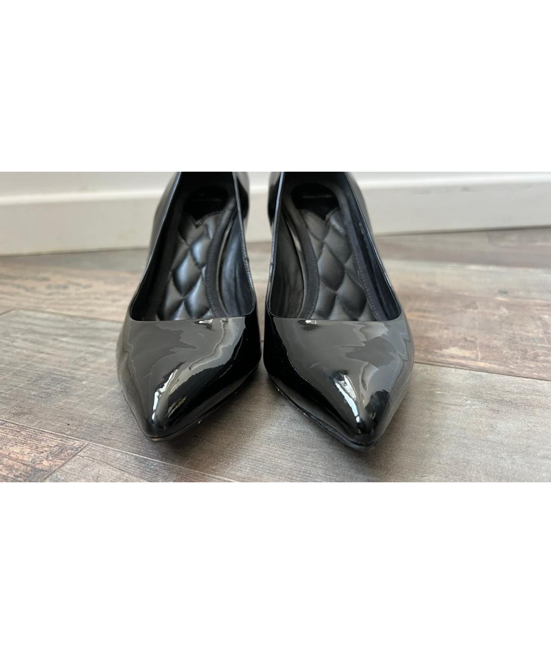 BRIAN ATWOOD Черные туфли из лакированной кожи, фото 7