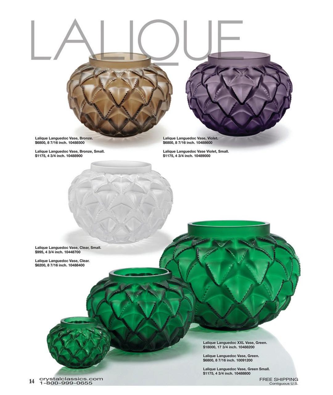 LALIQUE Ваза, фото 6