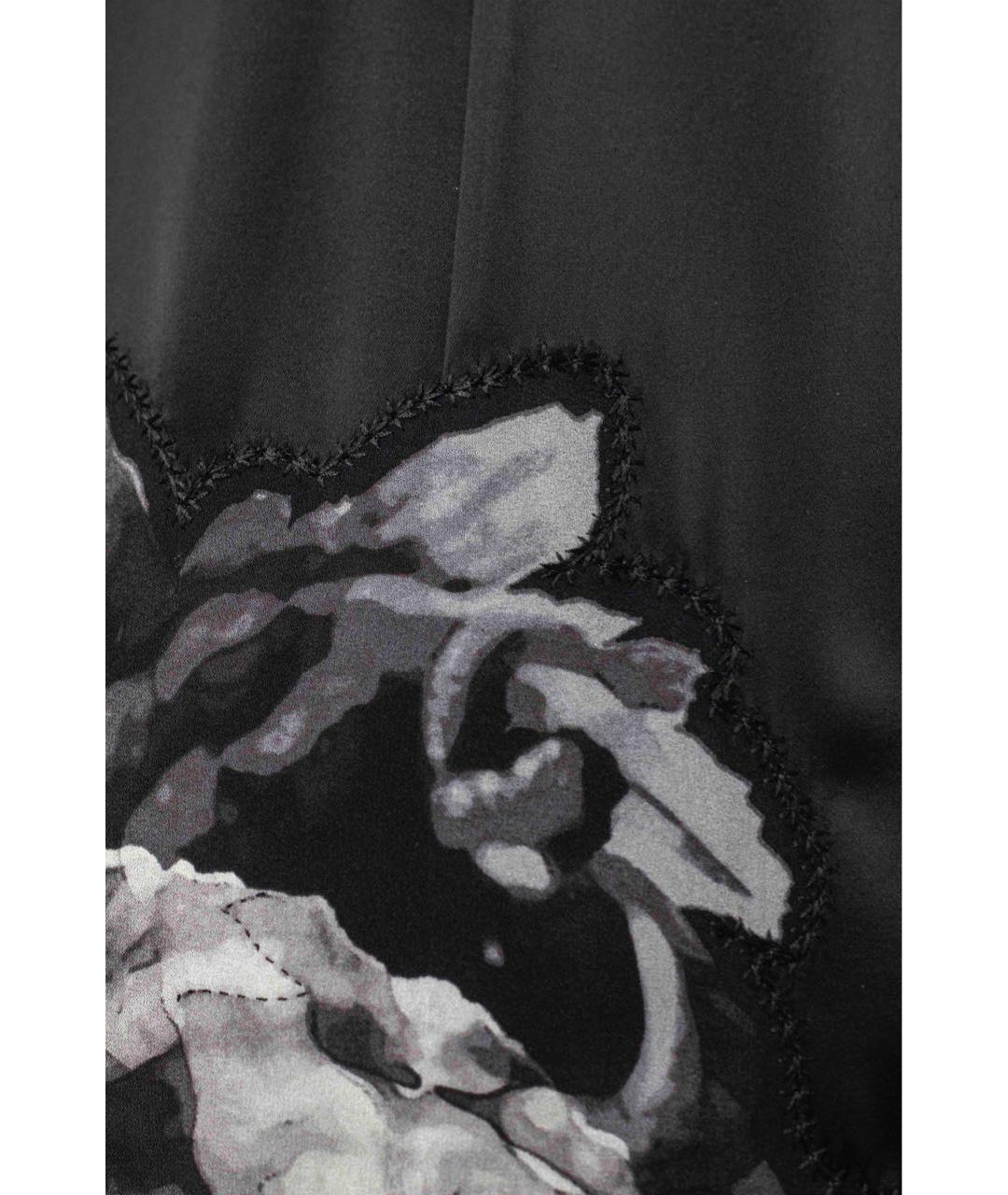 ST. JOHN Черное полиэстеровое повседневное платье, фото 4