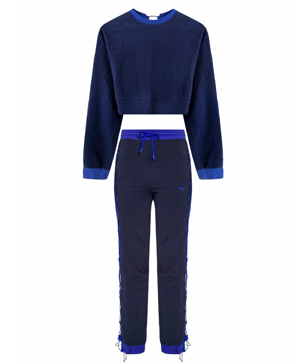 FENTY X PUMA Синий хлопковый костюм с брюками, фото 1