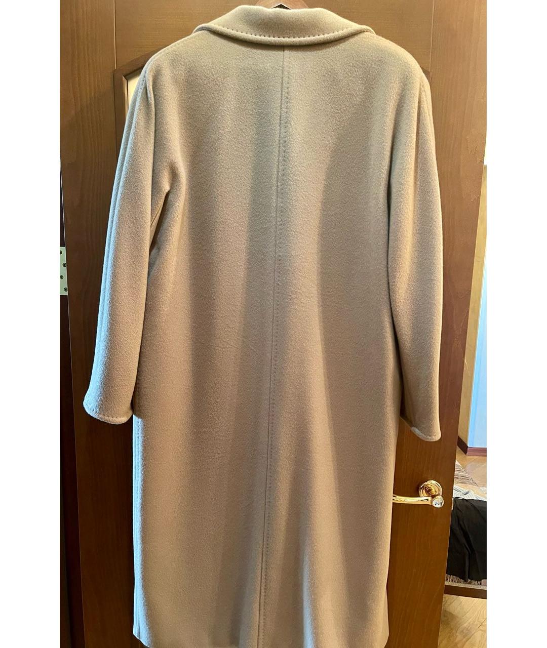 MAX MARA Бежевое шерстяное пальто, фото 2