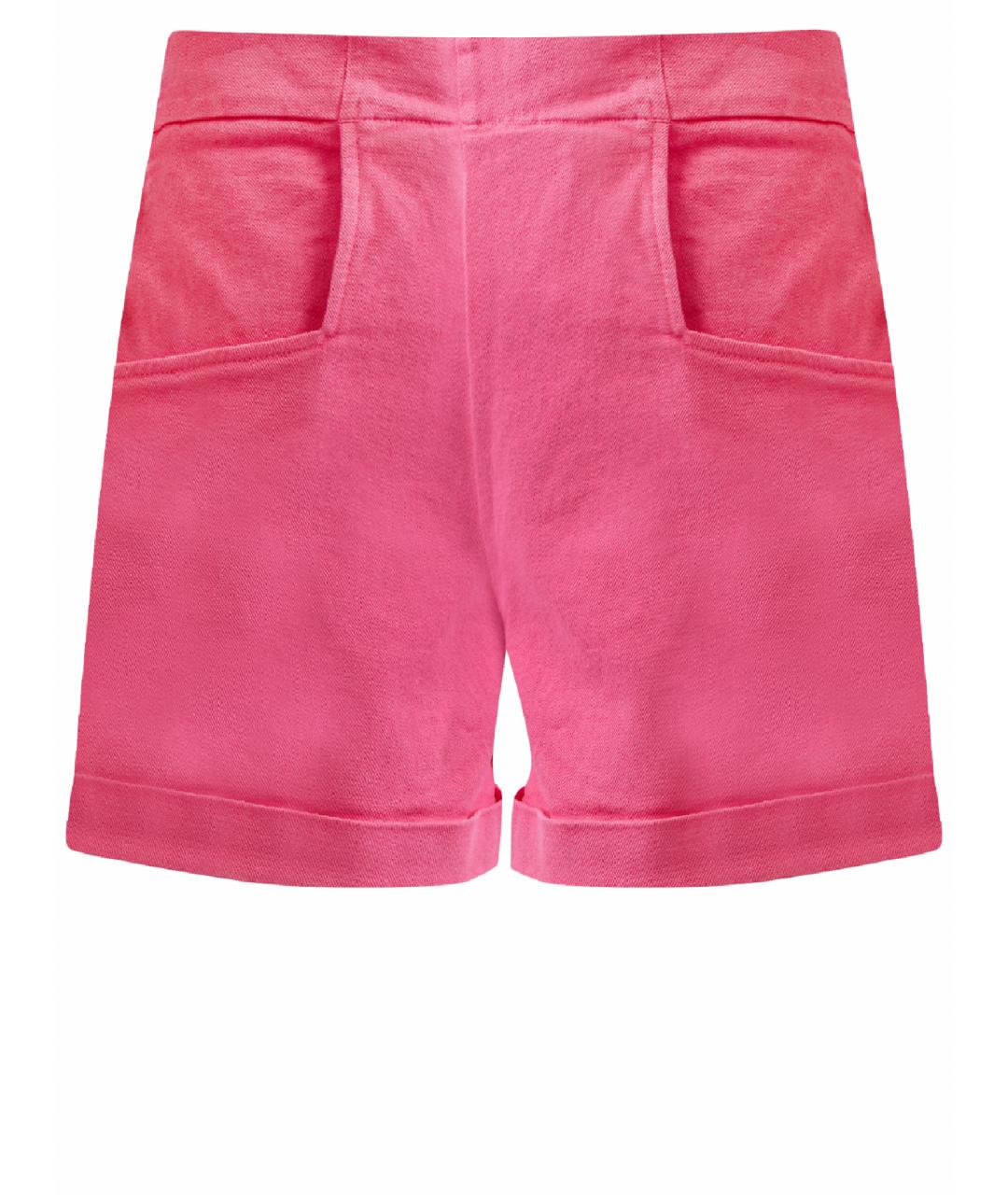 P.A.R.O.S.H. Розовые хлопковые шорты, фото 1