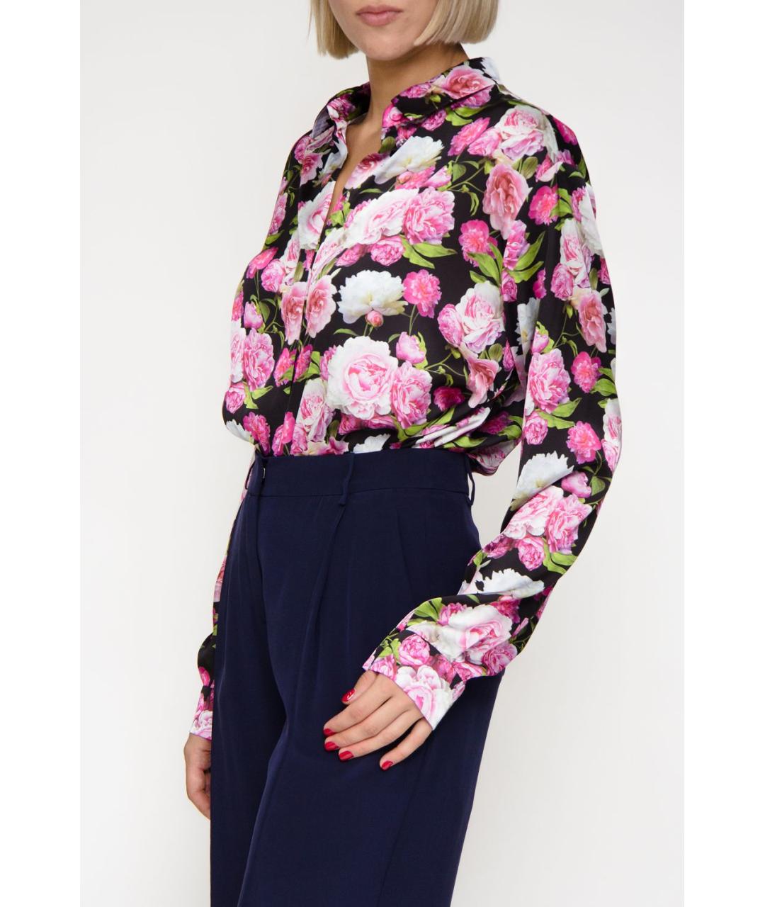 ALEXANDER TEREKHOV Черная полиэстеровая рубашка, фото 2