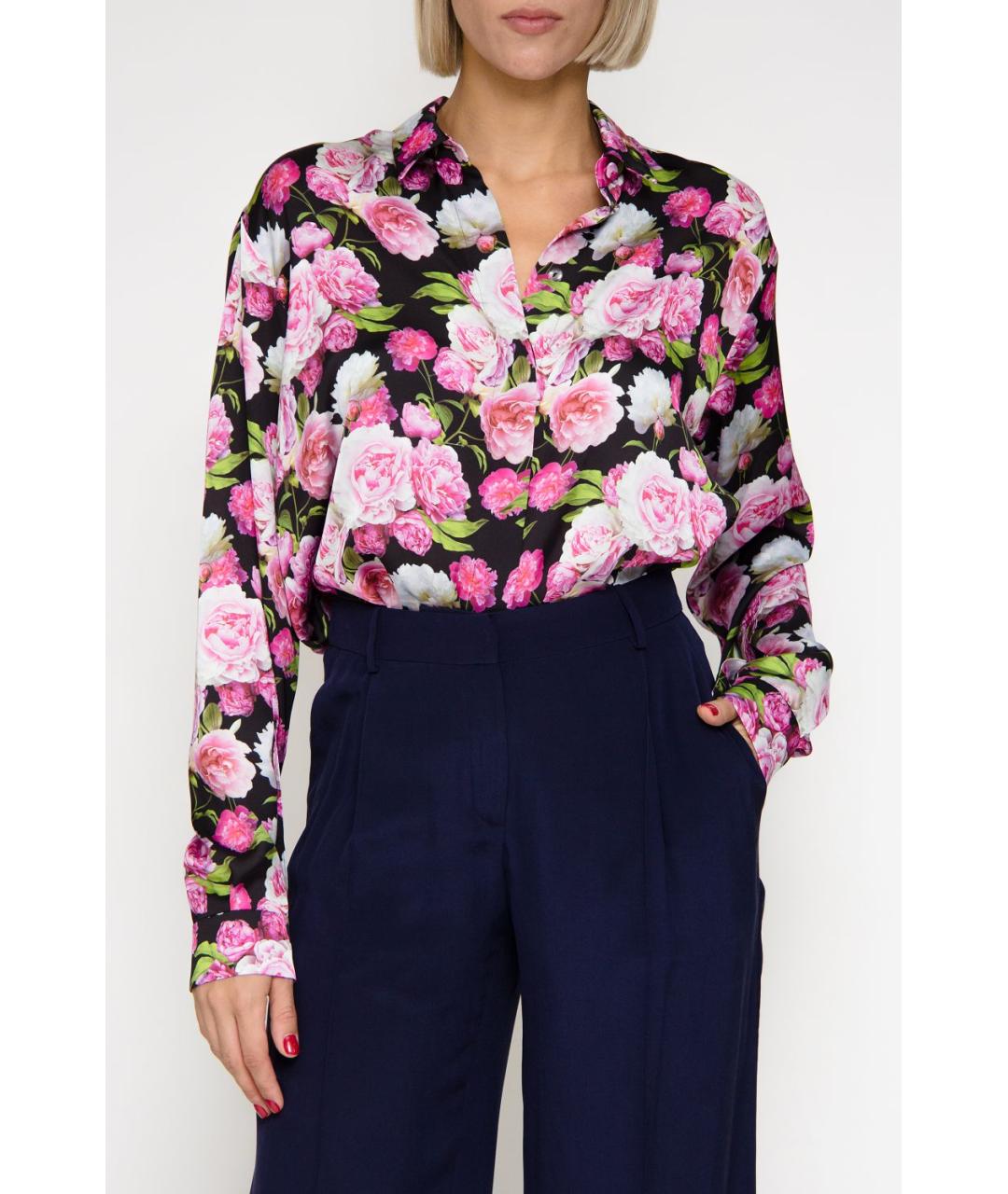 ALEXANDER TEREKHOV Черная полиэстеровая рубашка, фото 4