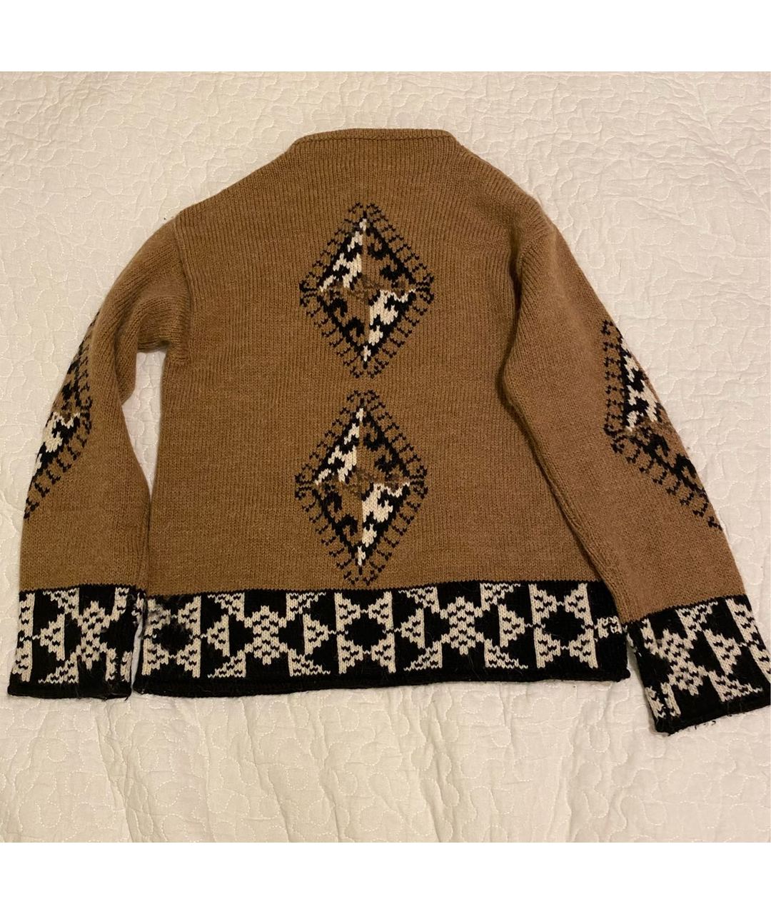 MAX MARA Коричневый шерстяной джемпер / свитер, фото 2