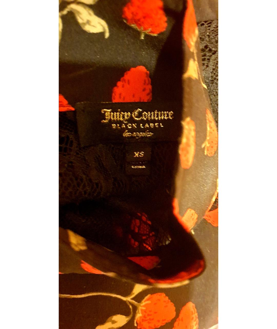 JUICY COUTURE Мульти шелковое повседневное платье, фото 3