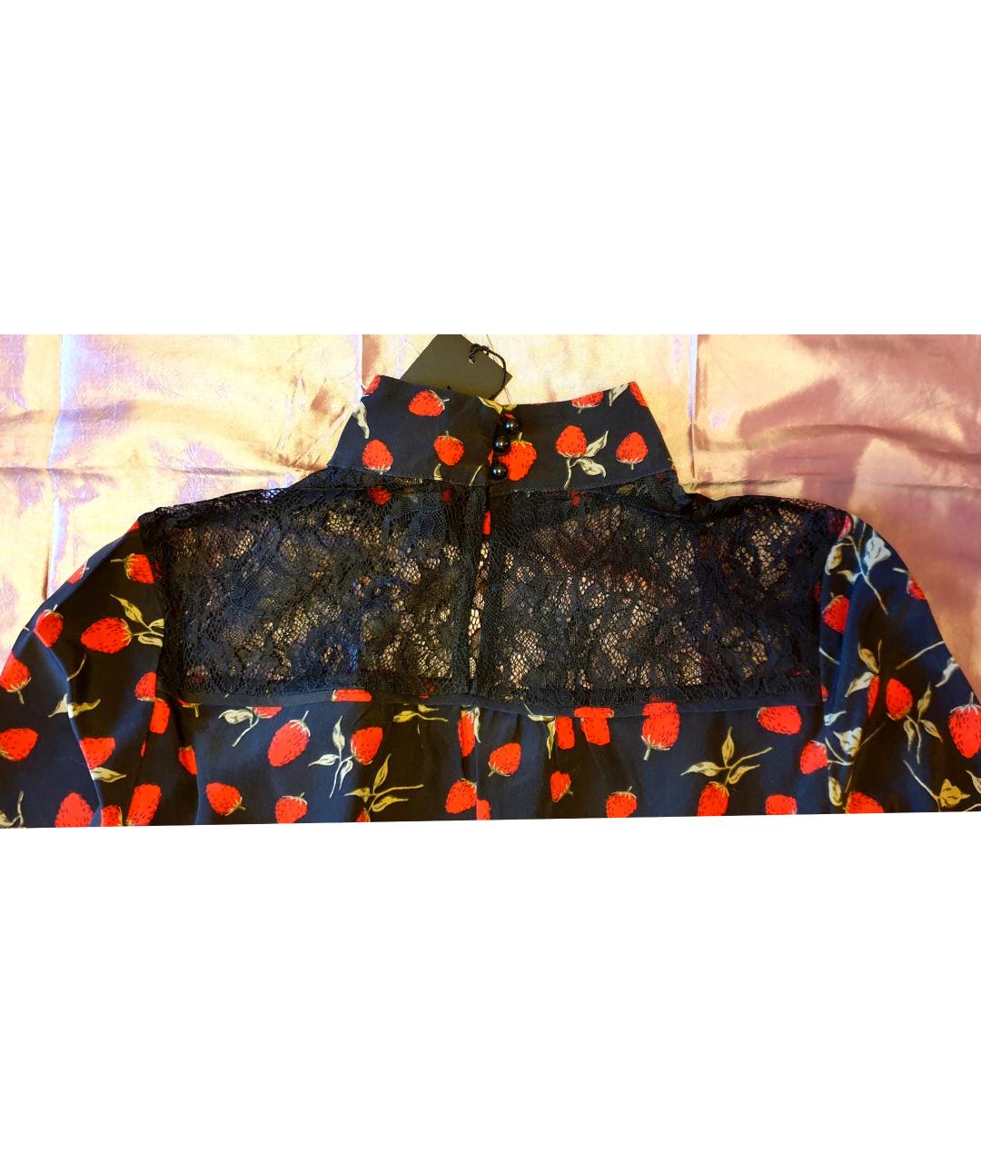 JUICY COUTURE Мульти шелковое повседневное платье, фото 5