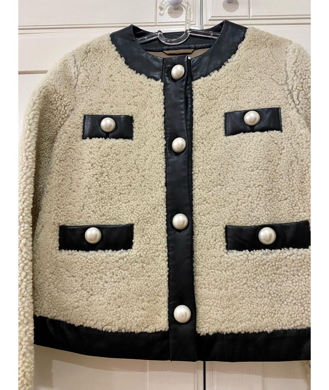 MOSCHINO Кожаная куртка, фото 3