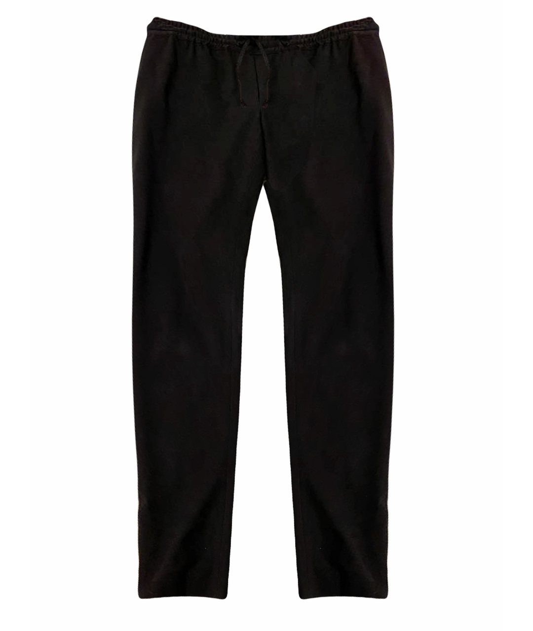 PAUL & JOE Черные полиэстеровые прямые брюки, фото 1