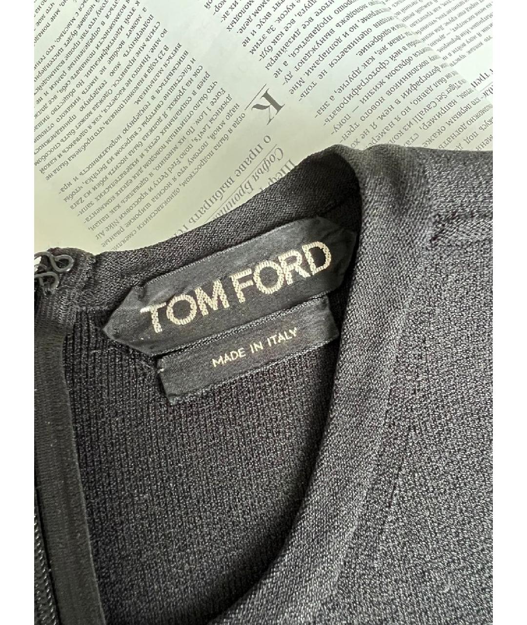 TOM FORD Черное платье, фото 8