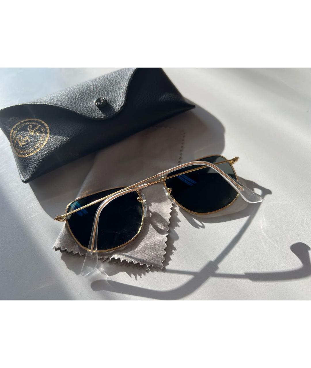 RAY BAN Зеленые солнцезащитные очки, фото 5