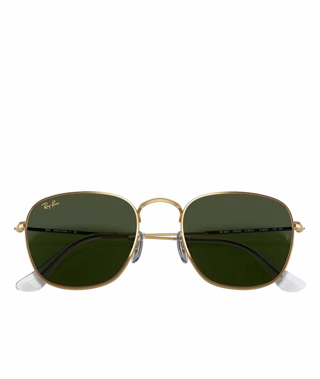 RAY BAN Зеленые солнцезащитные очки, фото 1