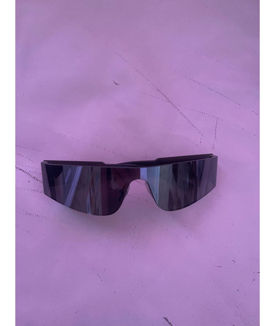 BALENCIAGA Серебряные солнцезащитные очки, фото 5
