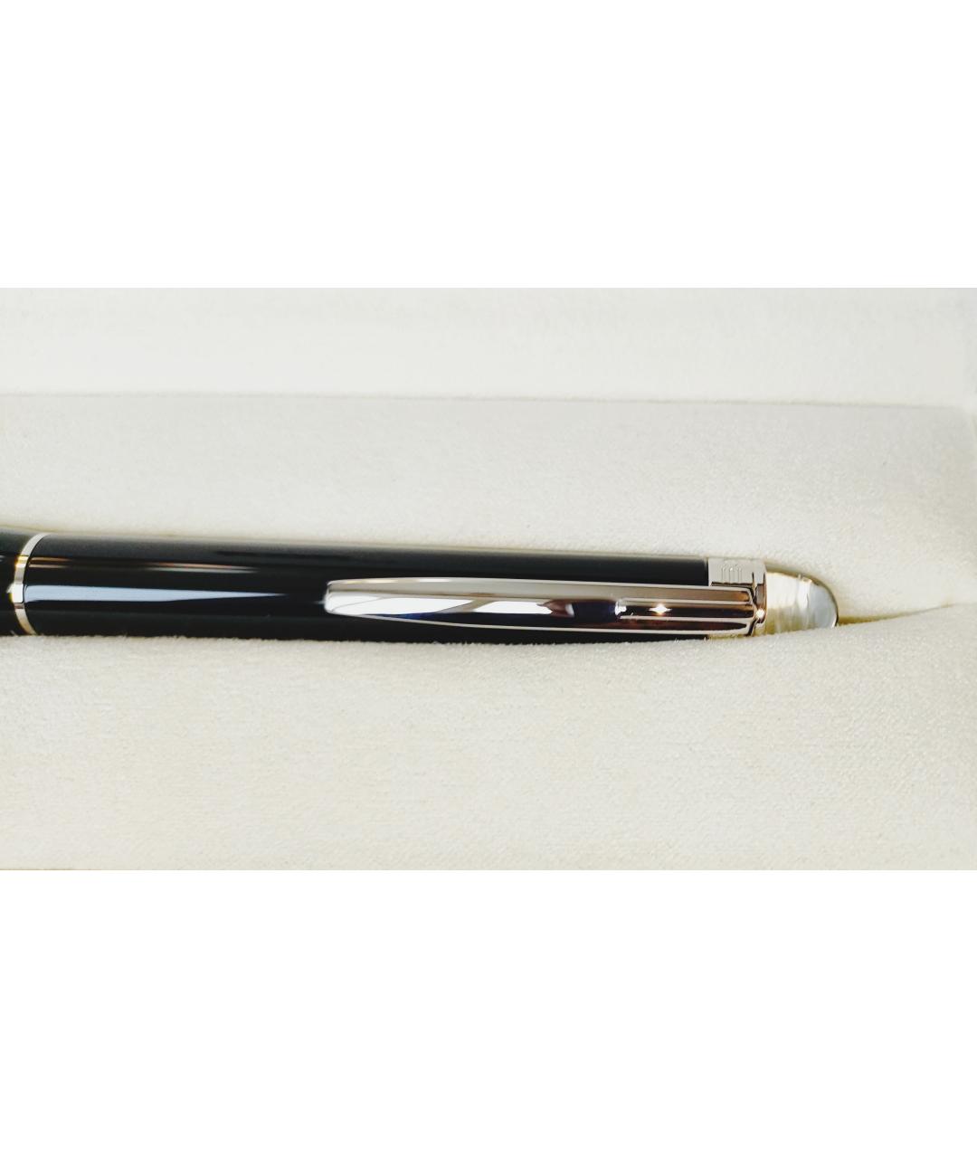 MONTBLANC Черная пластиковая шариковая ручка, фото 5