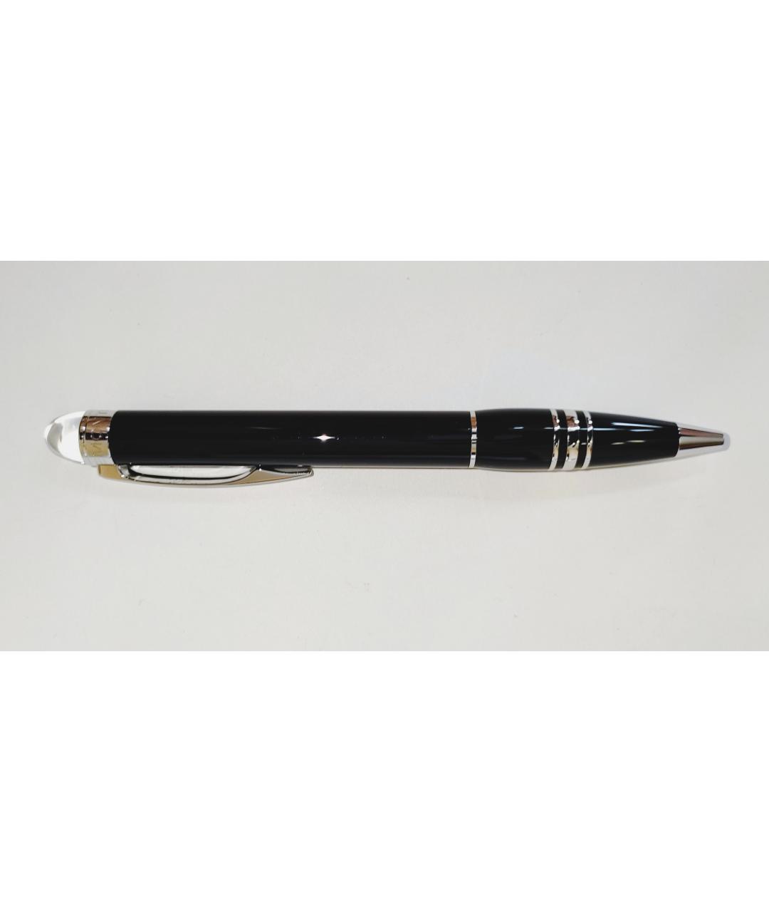 MONTBLANC Черная пластиковая шариковая ручка, фото 9