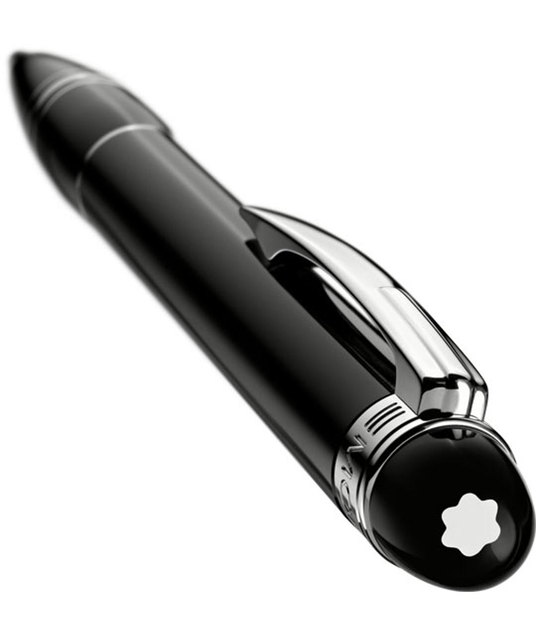 MONTBLANC Черная пластиковая шариковая ручка, фото 2