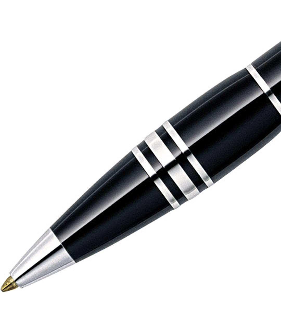 MONTBLANC Черная пластиковая шариковая ручка, фото 4