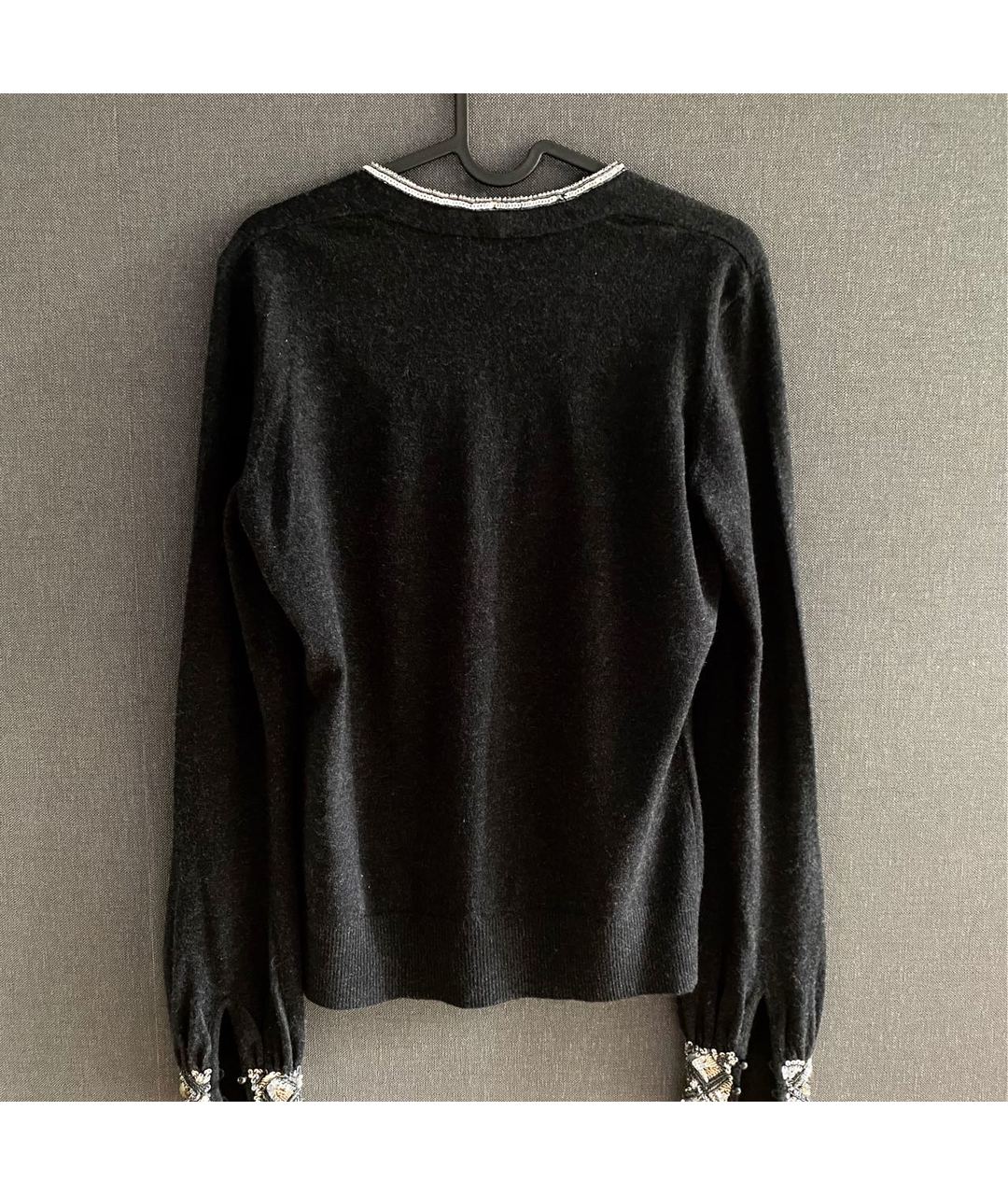 ESCADA Серый кашемировый джемпер / свитер, фото 2