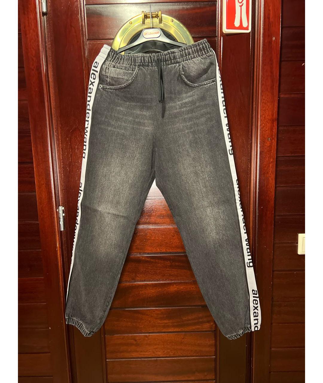 ALEXANDER WANG Черные прямые джинсы, фото 5