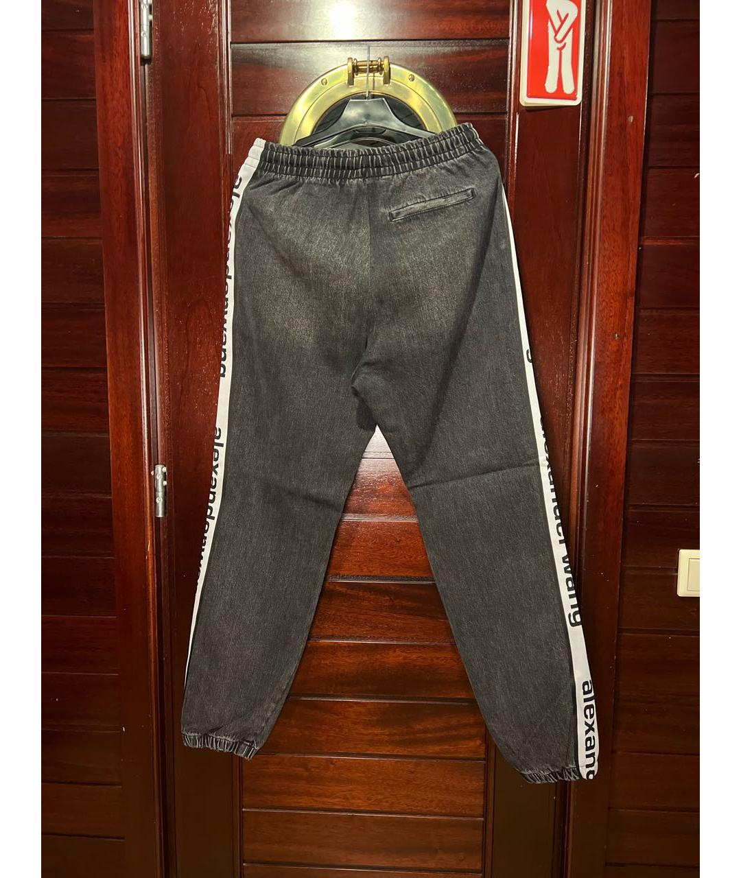 ALEXANDER WANG Черные прямые джинсы, фото 2