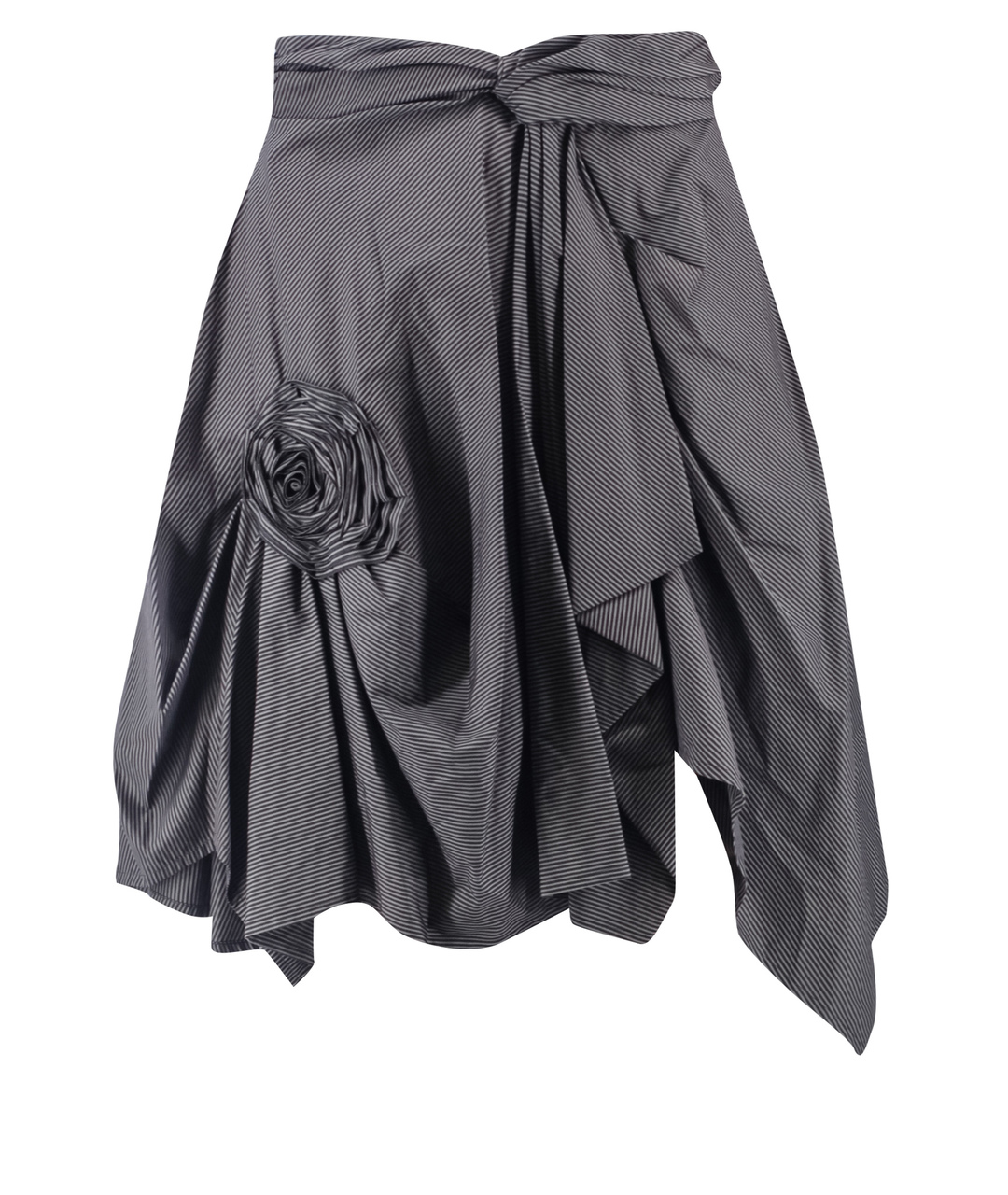 LOUIS VUITTON PRE-OWNED Серая юбка мини, фото 1