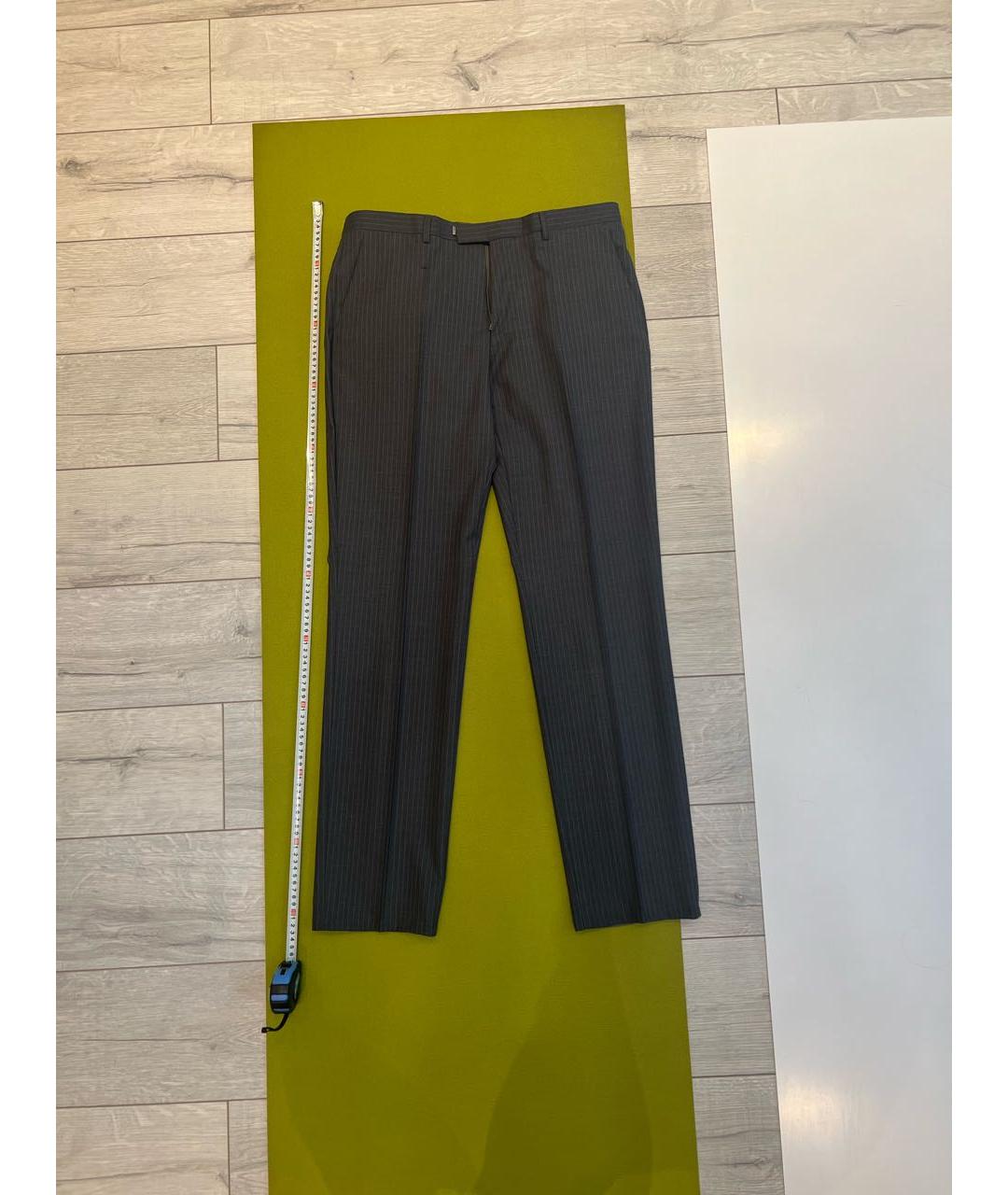 HUGO BOSS Серый классический костюм, фото 3
