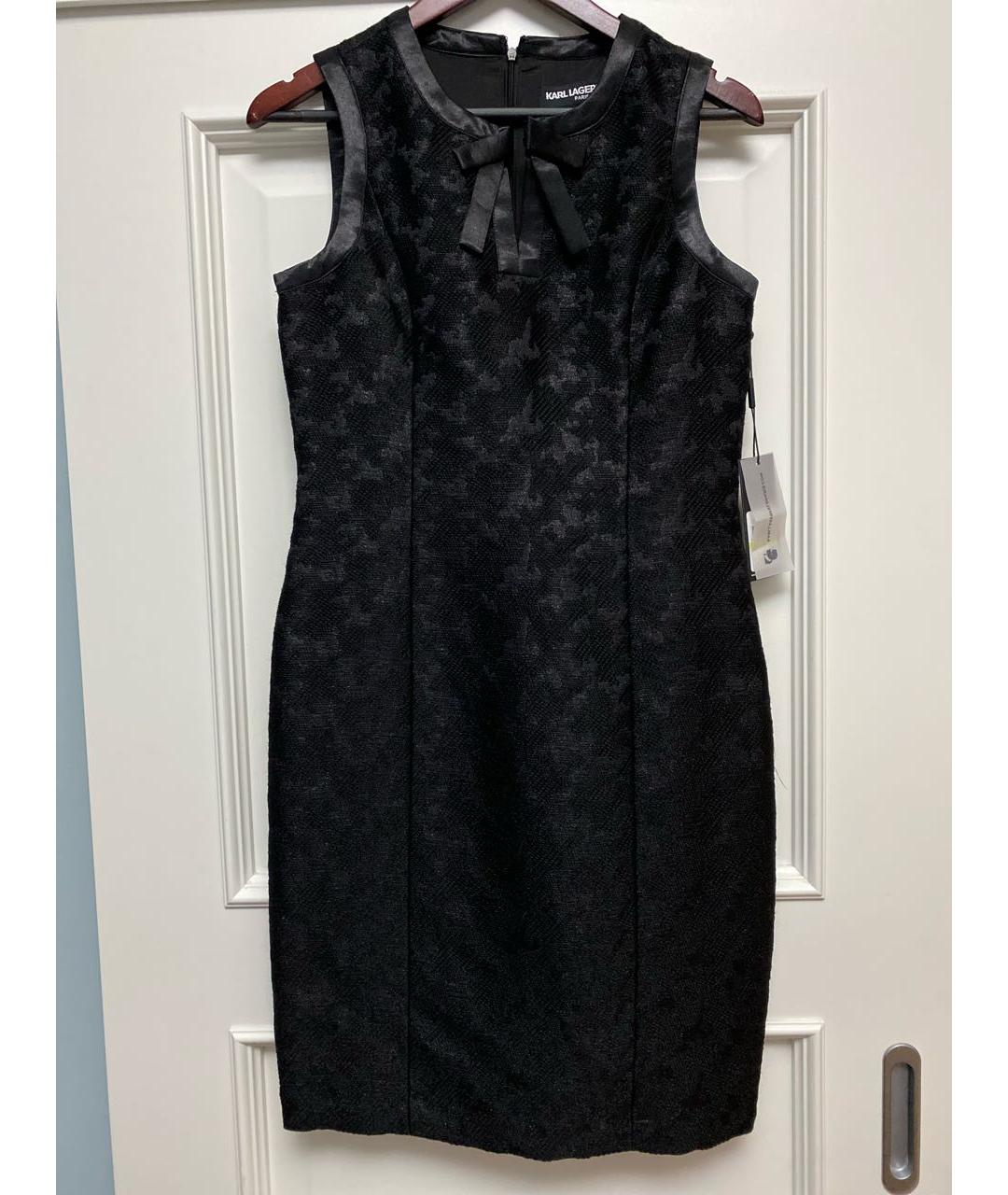 KARL LAGERFELD Черное платье, фото 4